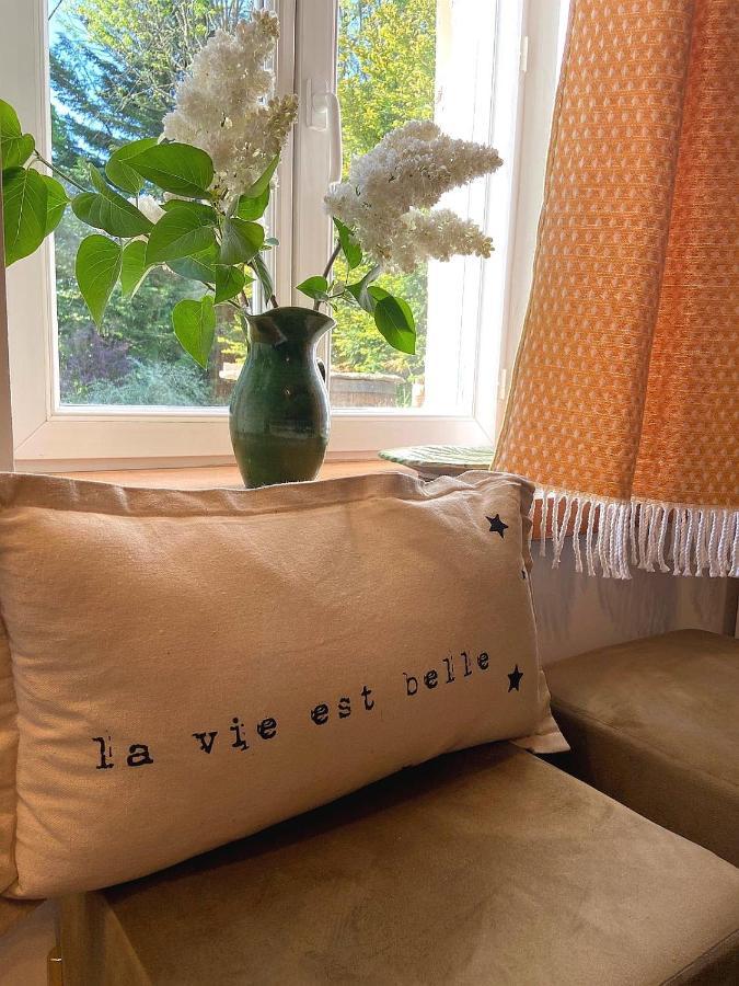Vila Chez Marius Saint-Agrève Exteriér fotografie